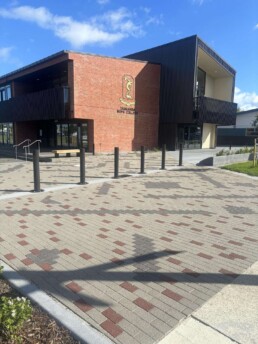 tauranga boys high school's paving completed by a1cc